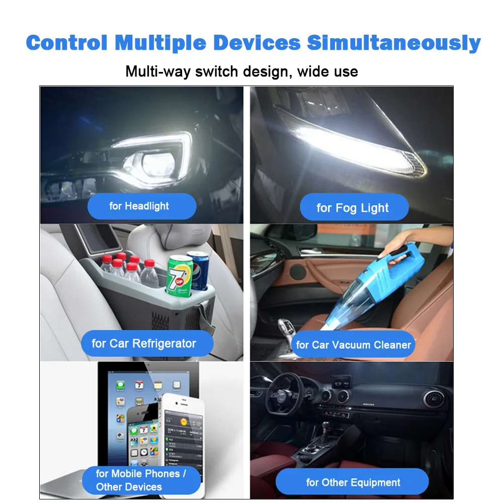 4-Gang-Schalttafel für Auto, Wohnmobil, Wohnwagen, Dual-USB-Anschluss, digitales Voltmeter, Leistungsschalter, LED-Wippe, Aluminium-Panel – Detail 5