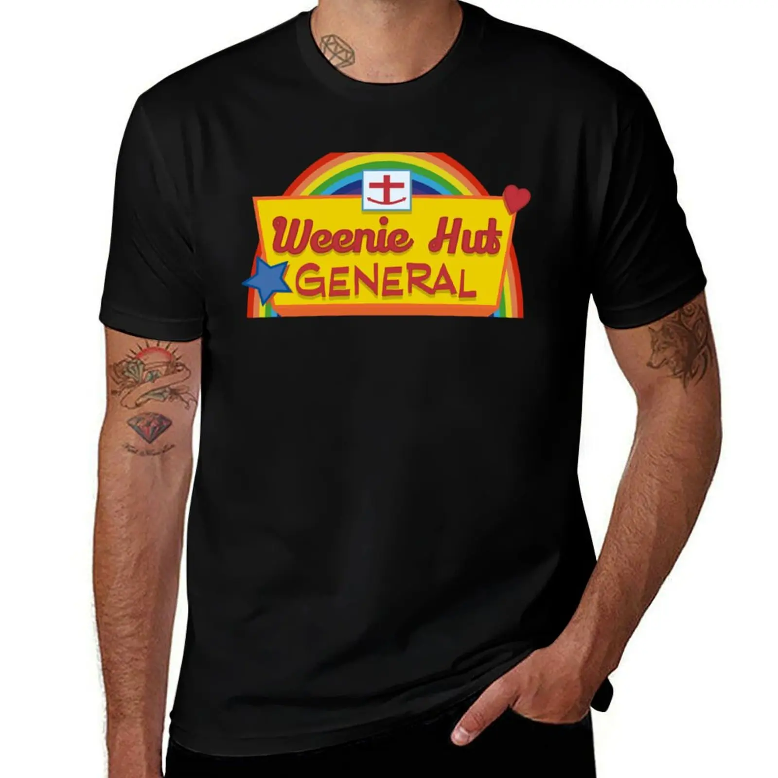 Weenie Hut General T-Shirt Plus Size Simple Casual Top T-Shirt