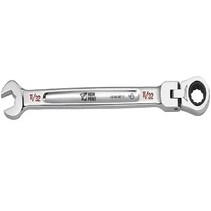 

11/32 in. SAE Flex Head Combination Wrench