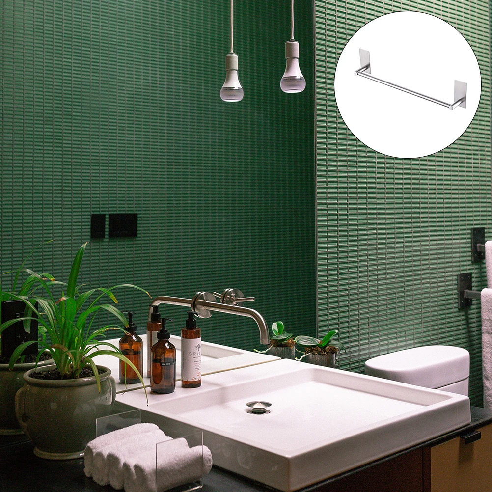 

Нержавеющая сталь без сверления клей сверхмощный 3-8 кг нержавеющий простой в установке настенный органайзер для ванной комнаты бытовой