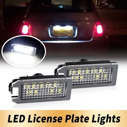 2PCS Canbus LED License Number Plate Light Lamp For 14-20 Jeep Grand Cherokee WK2 14-17 Compass Patriot 15-17 Dodge Viper 13-17