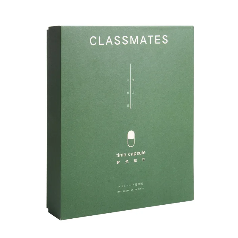 Time Storage Alumni Record Creative Personality Message Book Literary and Fresh Primary School Sixth Grade Graduation Book