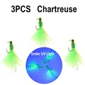 3PCS Chartreuse
