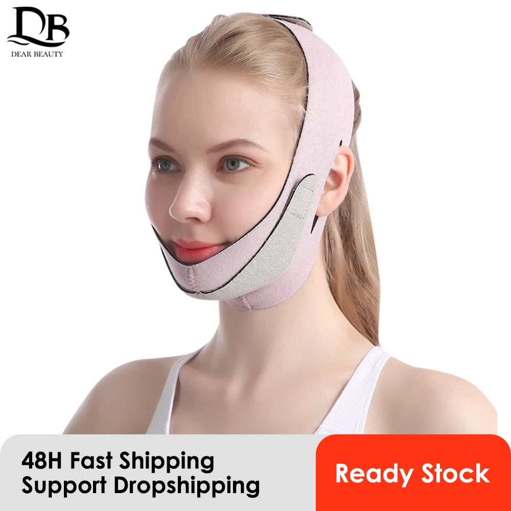 Elastic Face Slimming Bandage V Line Face Shaper Women Chin Cheek Lift Up Belt Facial Anti Wrinkle Strap Face Care Slim Tools