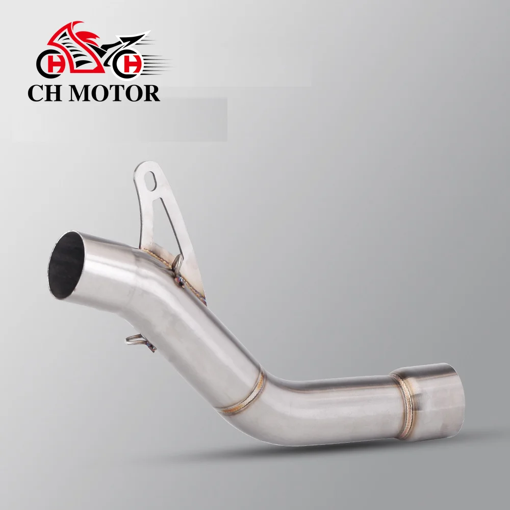 Silenciador de Escape sin cordones para motocicleta, tubo de conexión medio para DUCATI Monster 821 Monster 1200 2014 - 2016