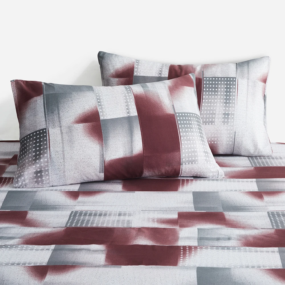 Colorful Plaid Duvet Cover Twin King 2/3 Piece Reversible Abstract Geometric Bedding Set Vintage Farmhouse Queen Comforter Cover