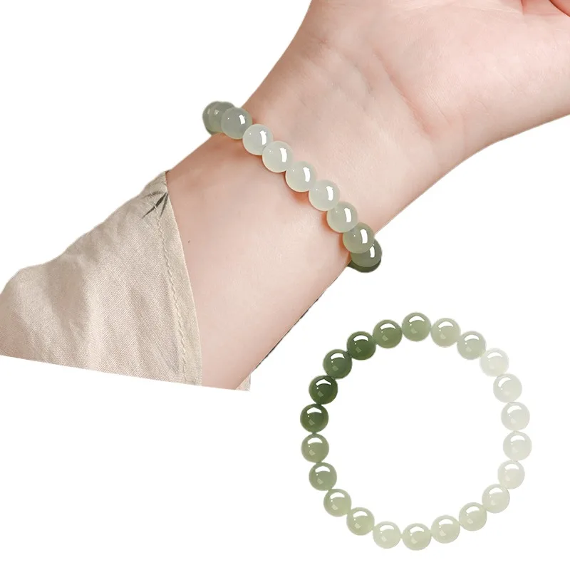 

Lucky Koi Bracelet Female Luxury Imitation Hetian Jade Bracelet