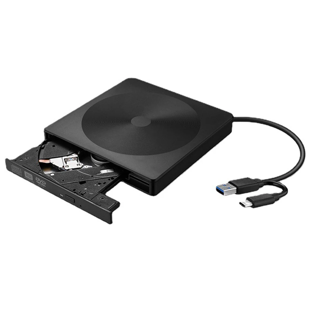 PC,ラップトップ,デスクトップ用のUSB 12.7付き外付けDVDプレーヤー,3.0mm,タイプC,CD-ROM