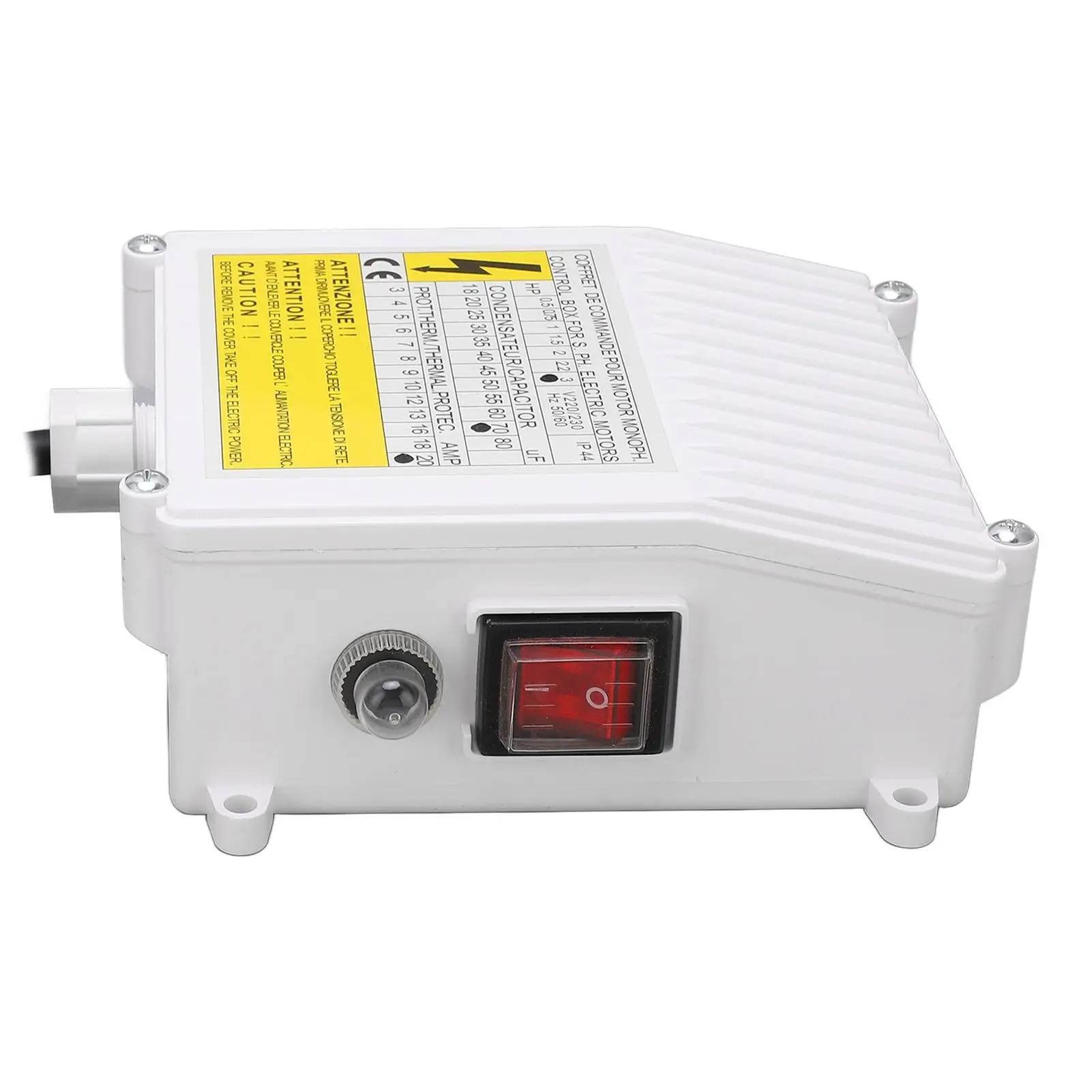 3. Deep Well Pump Control Box - 2.2KW Submersible Switch Controller with 70uF Capacitor, 20A Home Use