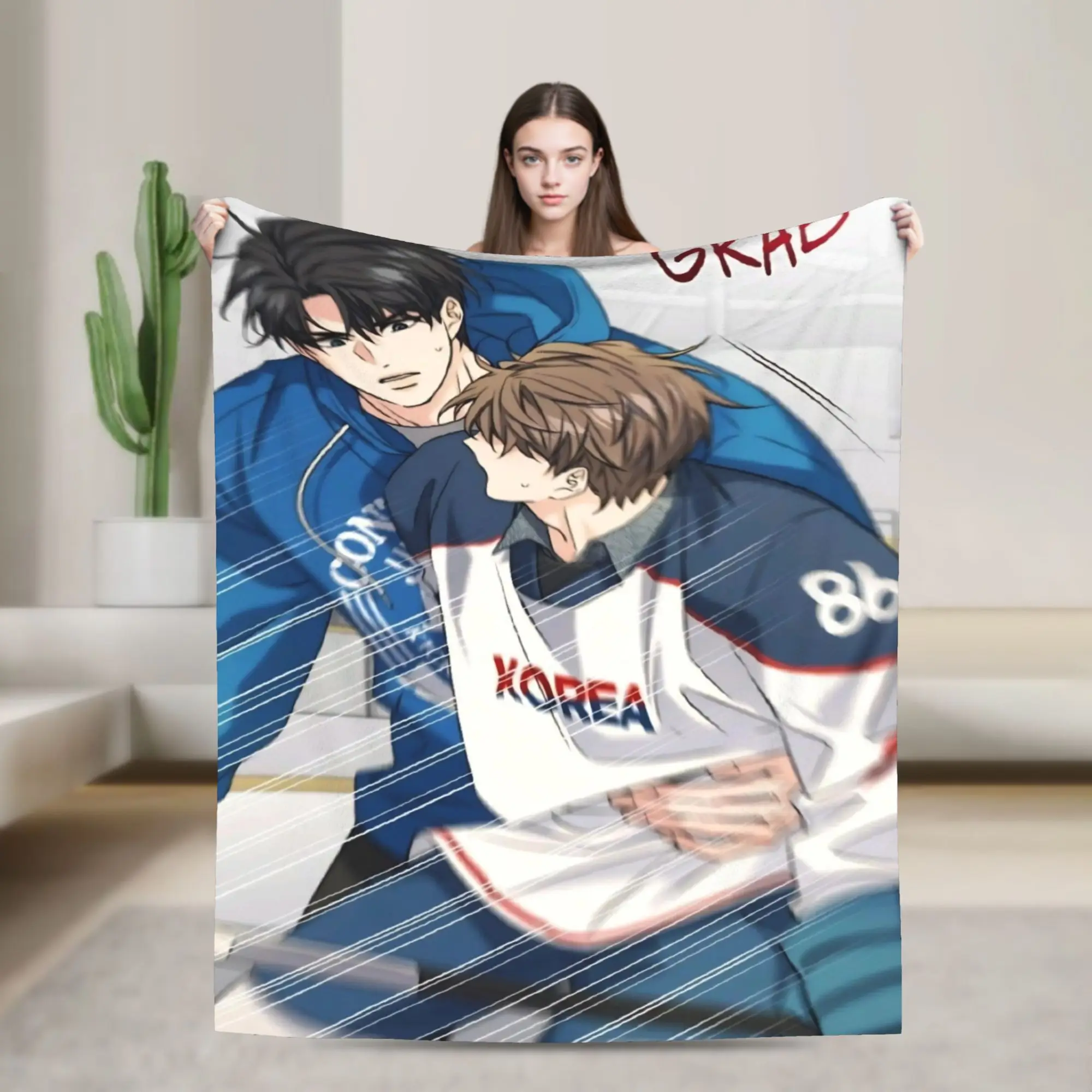 Melting Point BL Merch Blanket Super Soft Warm  Throw Blankets for Living Room 50x60 Inches Multiple Sizes Bedding Throws