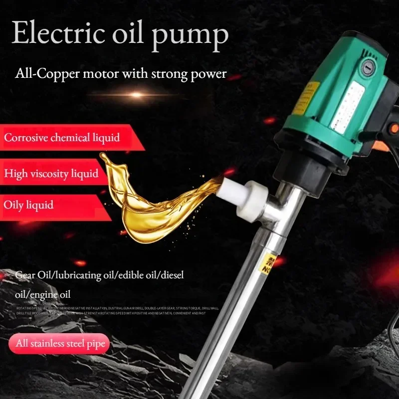 750W 220V&18V electric RPP plastic anti-corrosion Pumpjack acid and alkali resistant chemical oil pumping fluid acid pump