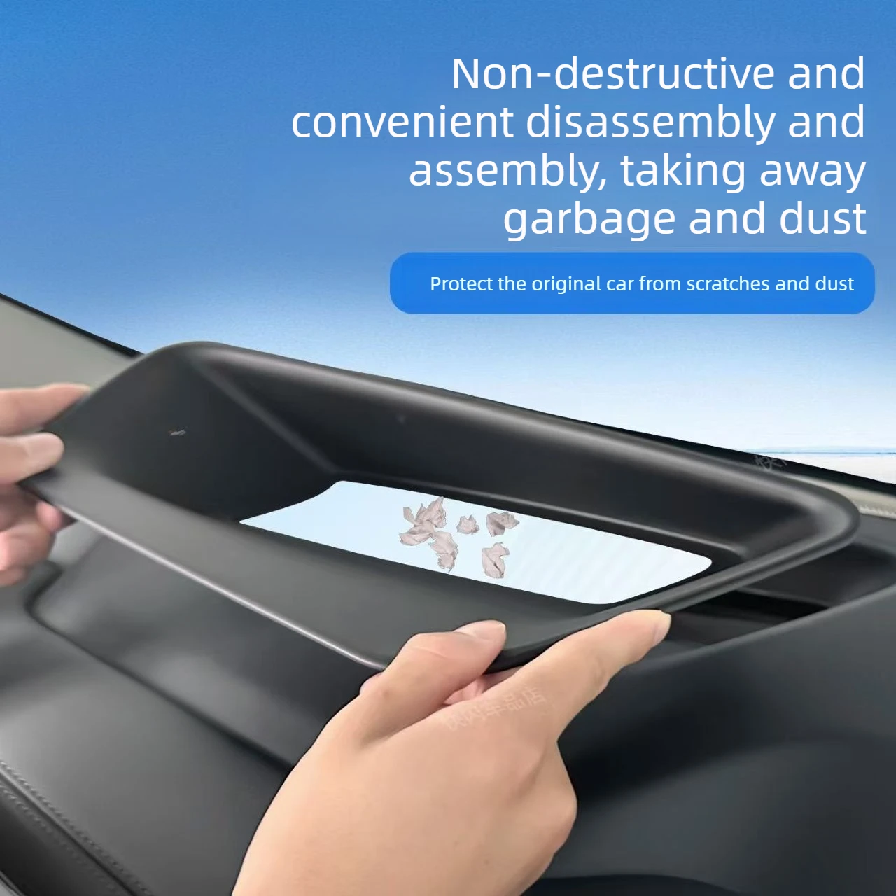 Suitable for BYD Atto3 2026 Dedicated Head Up Display Protective Cover HUD Car Accessories 5