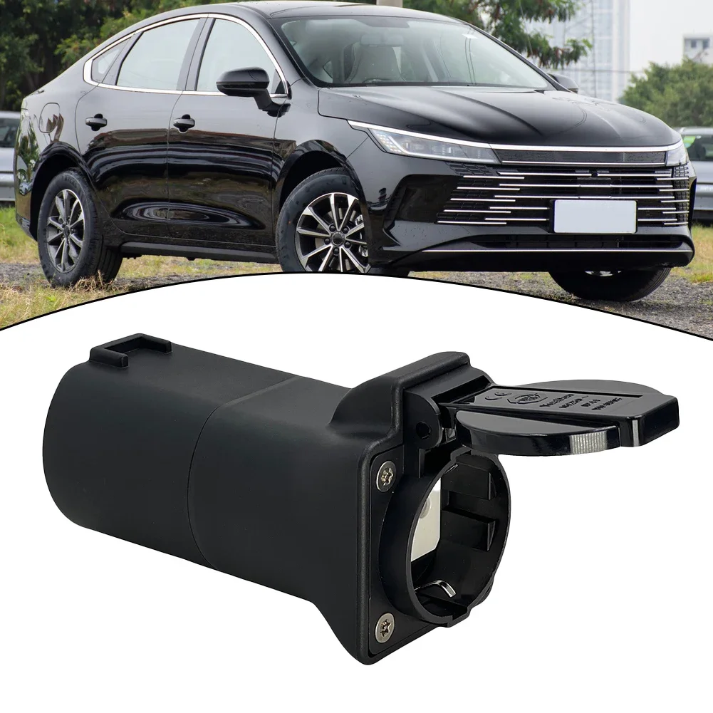 Versatile V2L Adapter MG Type 2 Tool V L Adapter 16A 3.5kW Black KW MG Type For MG4 For MG5 KW For Genesis GV60