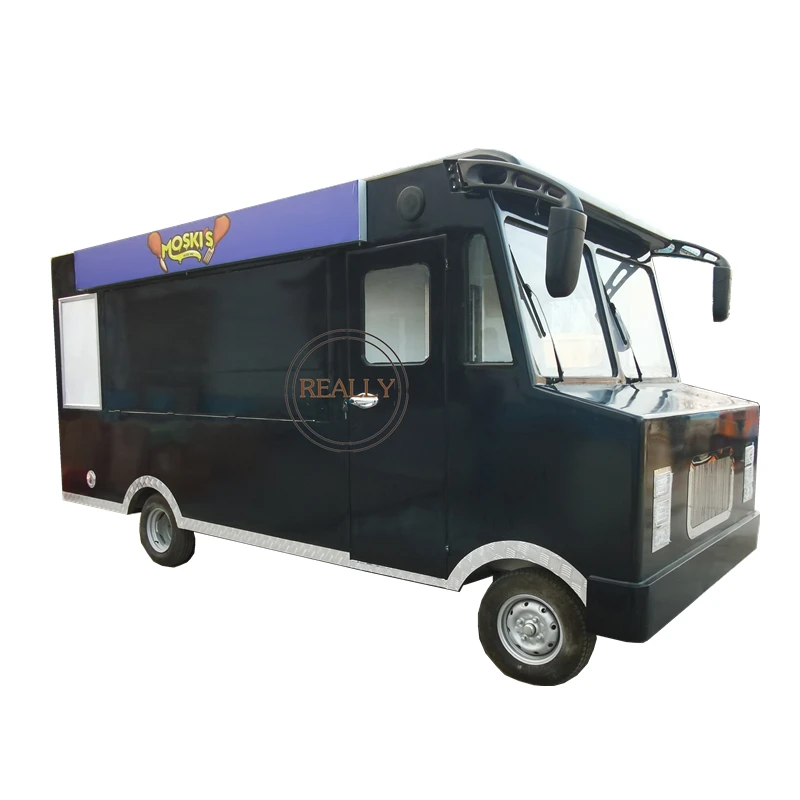 Hot Selling Coffee Vending Panini Chinese Food Van Rolling Cart Vintage USA Trailer Food Truck Used Sale