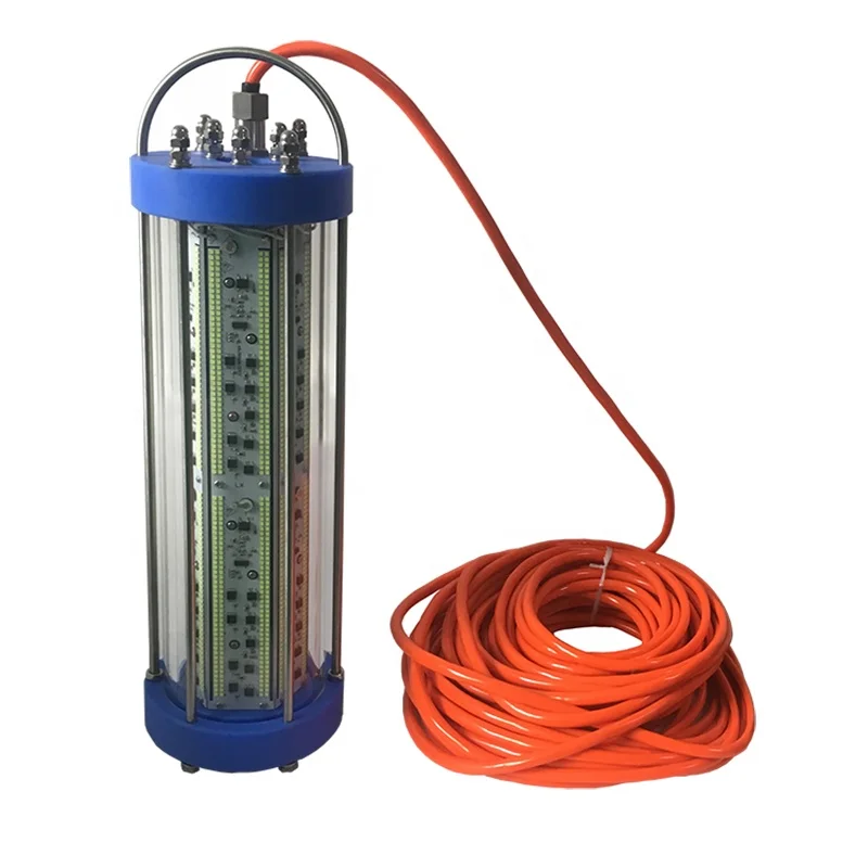 Shenzhen Factory AC220V Liksea 1500W/2000W Underwater Fishing Led Lure Led Squid Fishing Lamp