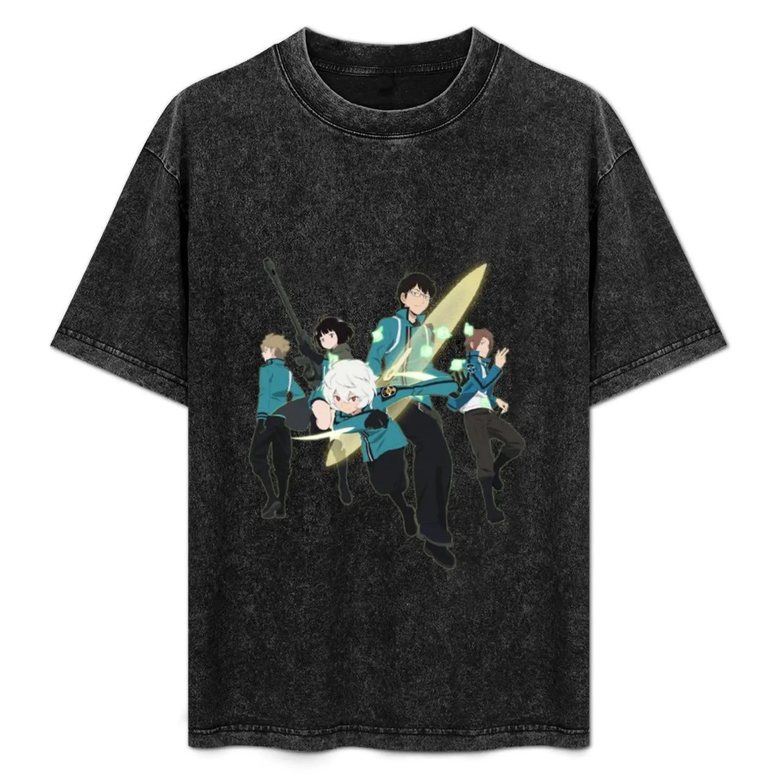 

world trigger T-Shirt Long Lasting Casual T-Shirt