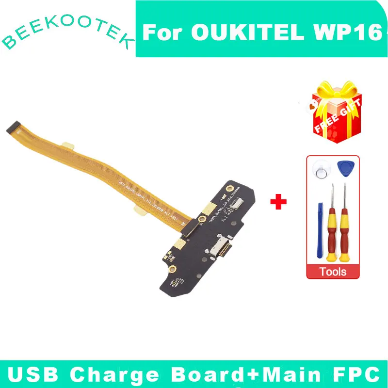 

New Original Oukitel WP16 Board Motherboard Wire USB Board Charge Board Repair Replacement Accessories For OUKITEL WP16 Phone