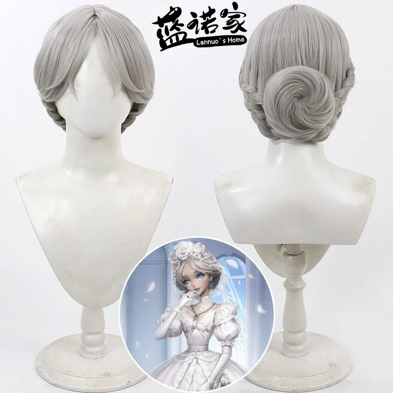 

Anime Identity V Retrospect Series Madame Red Cosplay Wig Halloween Carnival Party Props Synthetic Hair + Wig Cap