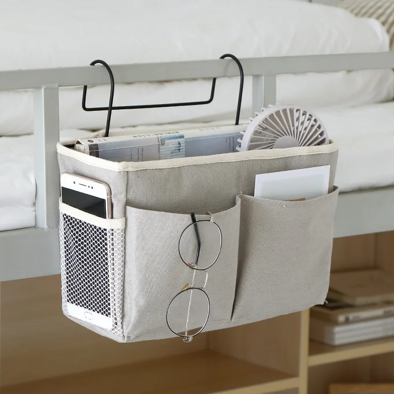 1Pcs Hanging Bedside Storage Bag,Hanging Organizer For Bunk And Dorm Rooms Bed Rails,Organize And Store Small Items