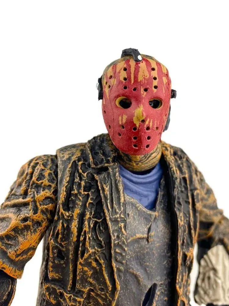 لعبة مجسمة قابلة للجمع من مادة PVC من NECA Freddy Vs Jason Jason Voorhees #6