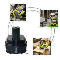 For RYOBI 18V 3000/4000/5000mAh Li-ion Batterie  Replacement battery for Cordless Drill P108 P104 P105 P102 P103