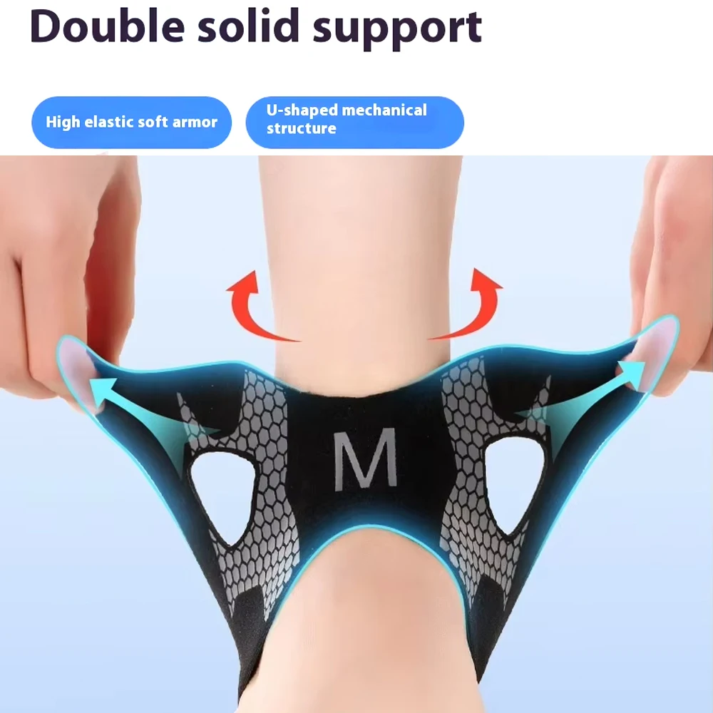 1 قطعة دعامة الكاحل الضاغطة الجديدة للرجال والنساء ، كم مرن للتواء للقدم لحماية الرياضة والتهاب المفاصل والتهاب اللفافة الأخمصية #5