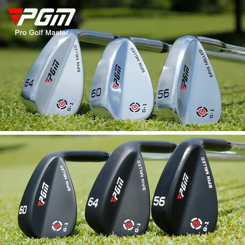 PGM Golf Clubs Sand Wedges Clubs 50/52/54/56/58/60/ 62 Degrees Silver black with Easy Distance Control SG002