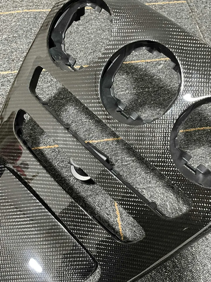 

100% Real Carbon Fiber Car Center Console Panel OLIVER for C Class W205 W206 GLC X253 2015 2016 2017 2018 2019 2020