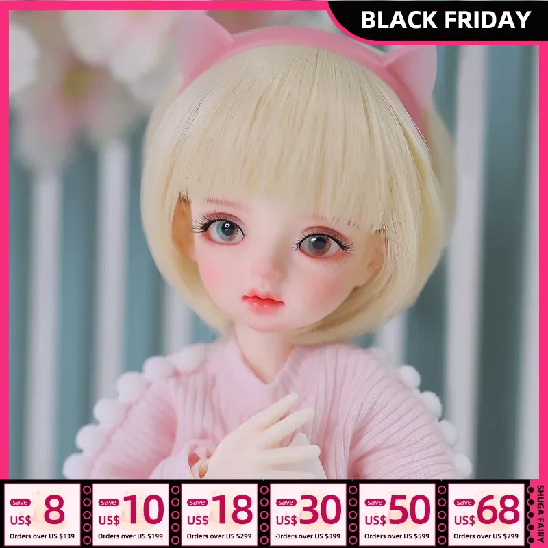 Shuga Fairy Ginger BJD Doll 1/6 Girl YOSD about 26cm Ball Jointed Doll Resin Toys for Kids  Gift For Children