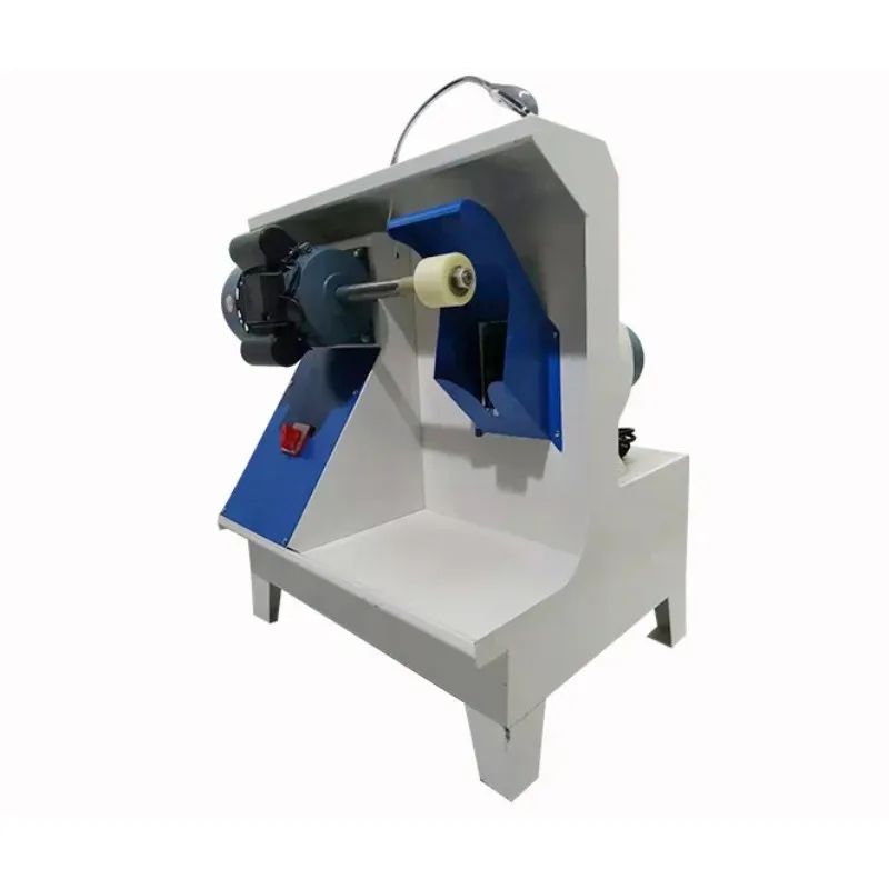 Electric SingleHead Dust Extracting Grinding Wheel Shoe Polishing Machine For Leather In The Shoe Manufacturing Industry