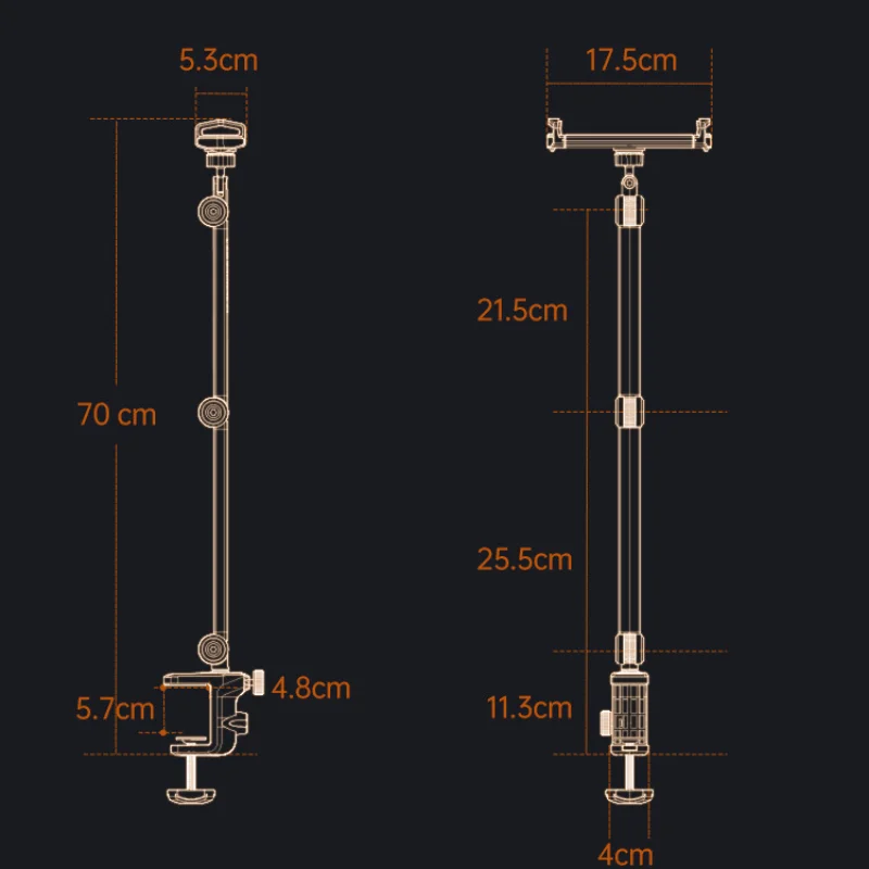 Imagem -06 - Suporte da Tabuleta do Telefone Celular 513 Polegada Ajustável Cama Mesa Montar Liga de Alumínio Ipad Suporte para Ipad Pro 12.9 11 Xiaomi Samsung Almofada