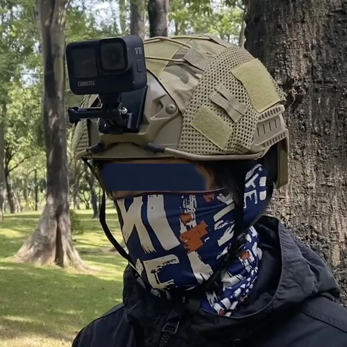 Imagen 2 del producto Cámara de acción 5K compatible con Wi-Fi y control remoto inalámbrico para cascos de motocicleta cámara deportiva cámara vlog para go pro cam 4K