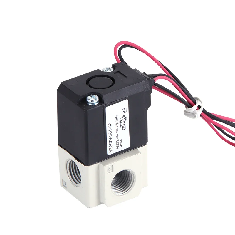 Pneumatic Direct-acting Solenoid Valve High Frequency VT307-3G/4G/5G/6G/4G1/5G1-01/02 Electromagnetic Two Three-way Vacuum Valve