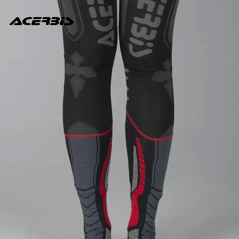 Italian Acerbis Asibis Motocross Boots and Socks Long Sweat-wicking Knee Pads Anti-Wear Socks