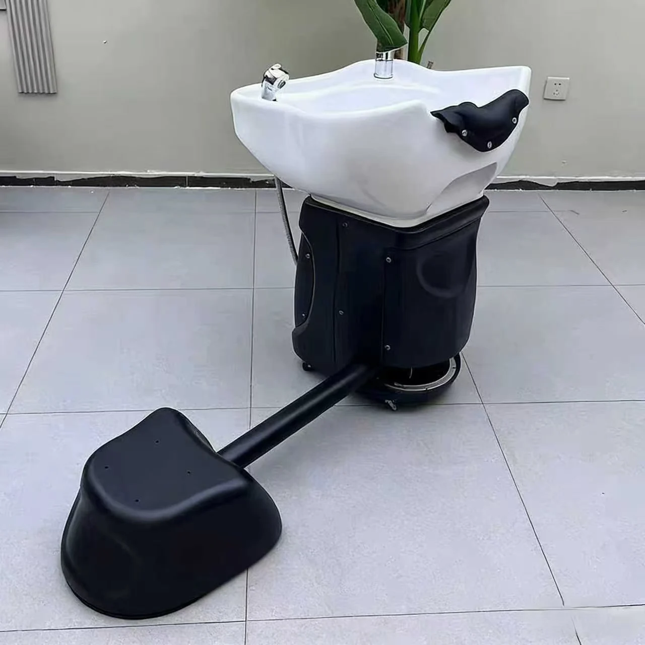 !@！@Hair Salon Beauty Shop Washbed Mobile Head Basin Split Therapy Electric Lift Hairdressing and Shampoo Bed