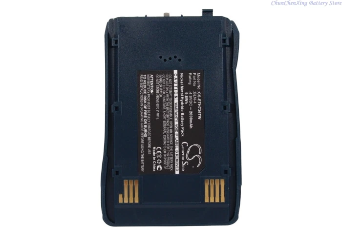 Cameron Sino 4.8V 2000mAh Two-Way Radio Battery BLN-4 for EADS MC9620 MC5932 G2 HR5932 HR7365 M9620S HR5932 HH2G,G2 Plus G2+