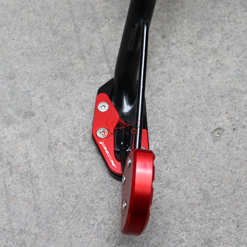 لهوندا PCX160 PCX125 PCX 160 125 2025 2026 دراجة نارية الملحقات CNC الجانب حامل تمديد ركلة حامل المكبر لوحة الوسادة #4