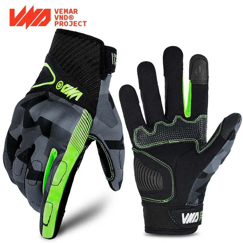 

Summer Camouflage Motorcycle Gloves Men Breathable Offroad Glove Built-in Protective Armor Shell Motorbike Dirt Bike Guantes