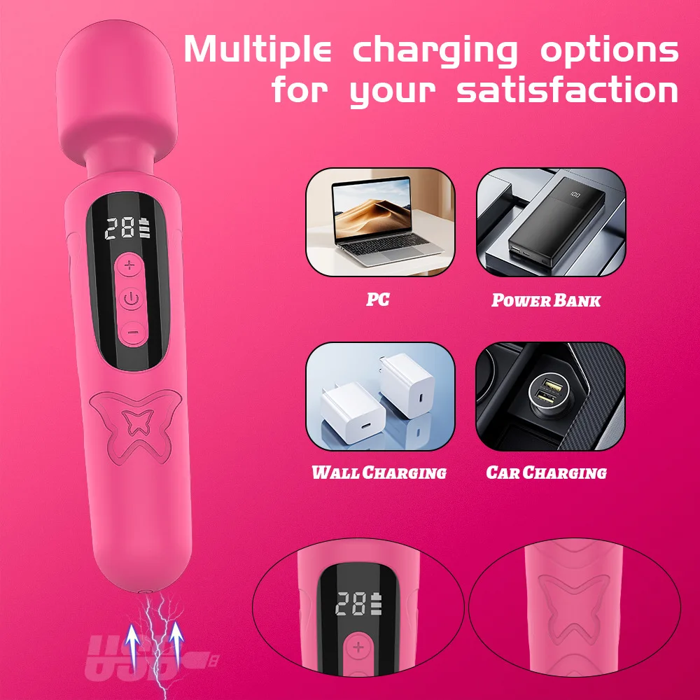 Masturbateur portable puissant, vibrateur pour femmes, masturbateur vaginal, gode érotique pour adultes