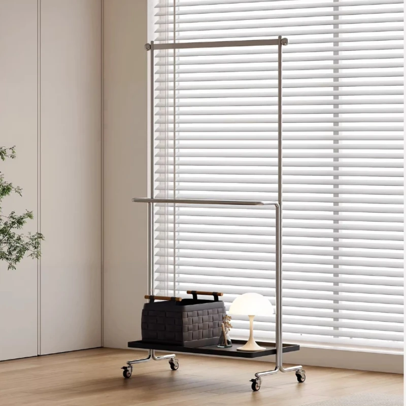 

Минималистичная напольная вешалка для одежды класса люкс, прикроватная вешалка для спальни, отдельно стоящий органайзер для пальто