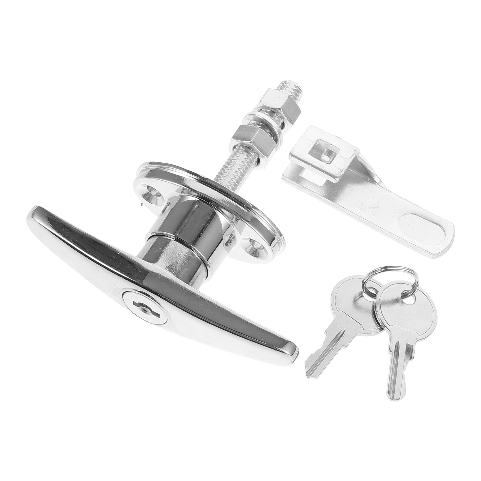 

T Handle Lock 38MM Zinc Alloy Smooth Cabinet Door Drawer File Mailbox Tool Box Security Locks Keys DeskCabinet Locks