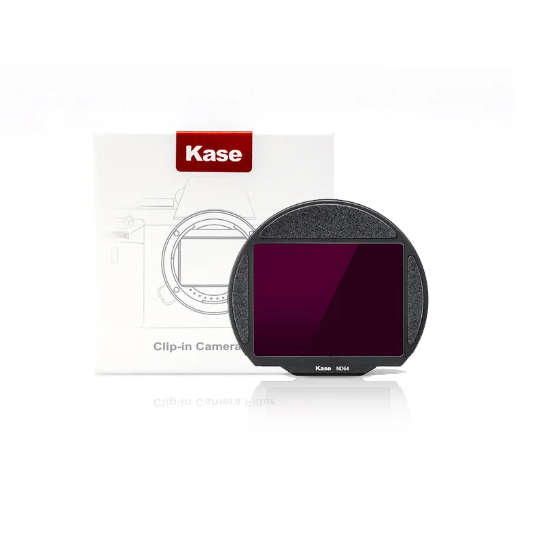 Kase filtro Clip-in para cámara FUJIFILM GFX 50R/50S/100/100S (MCUV / ND8 / ND16 / ND32 / ND64/ND1000/Neutral Night)