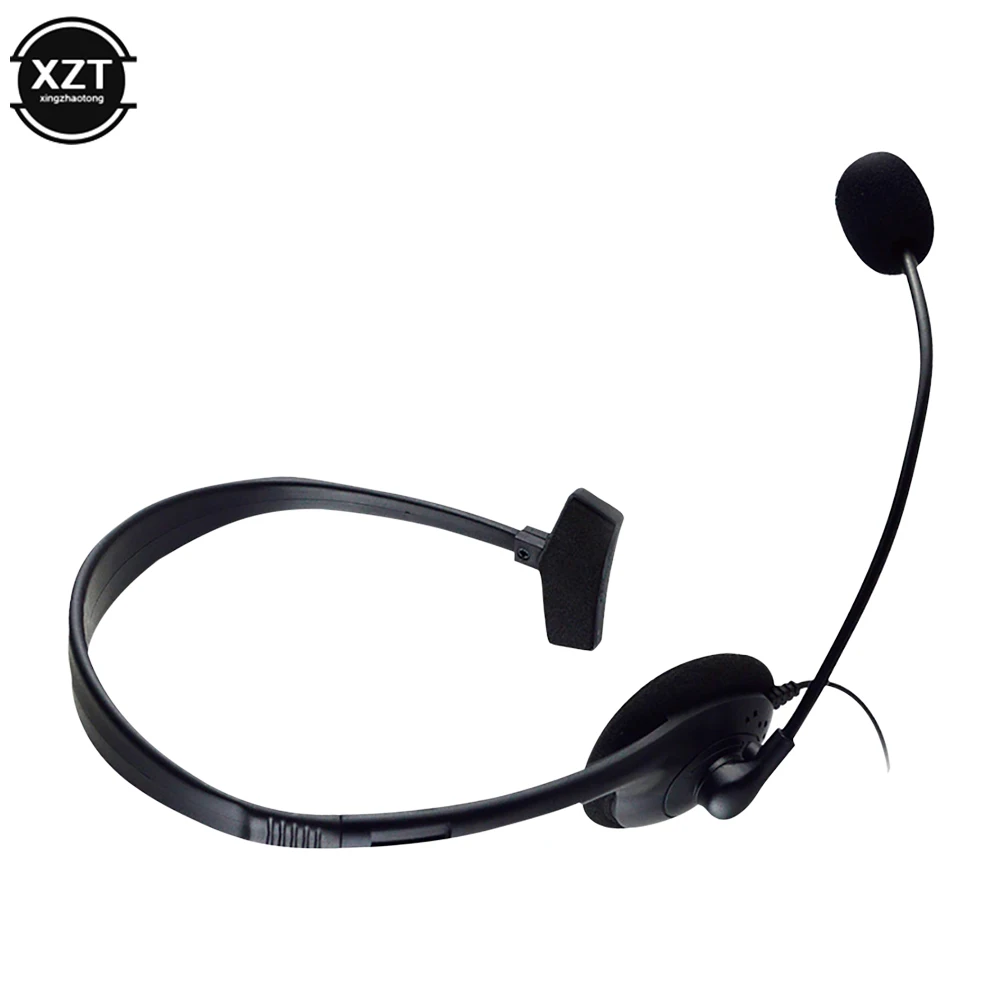 Single-Sided Telefone Headset, Operador Headphones, Cancelamento de Ruído, Microfone, One-ear Telefone, Limpar Chamada