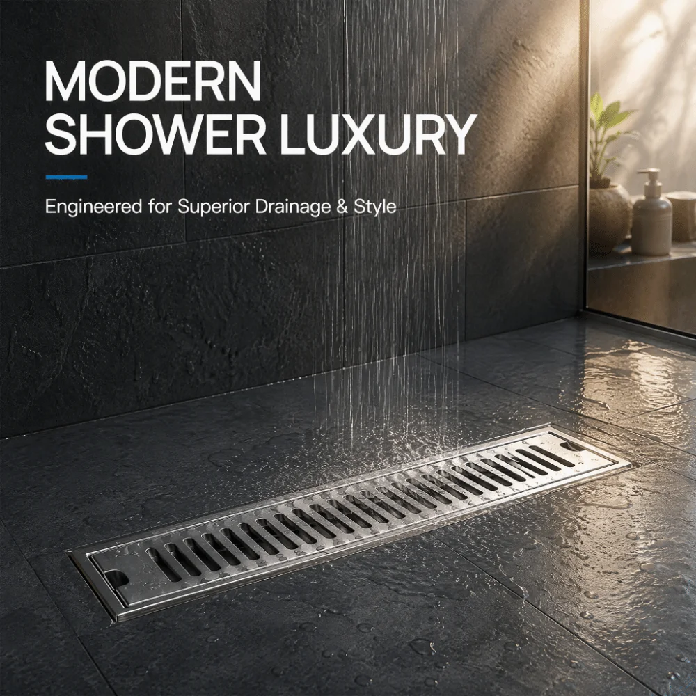 20/30/40/50 cm lineaire douche - Linear Shower Drain Stainless 304 Tile In recensie en prijs