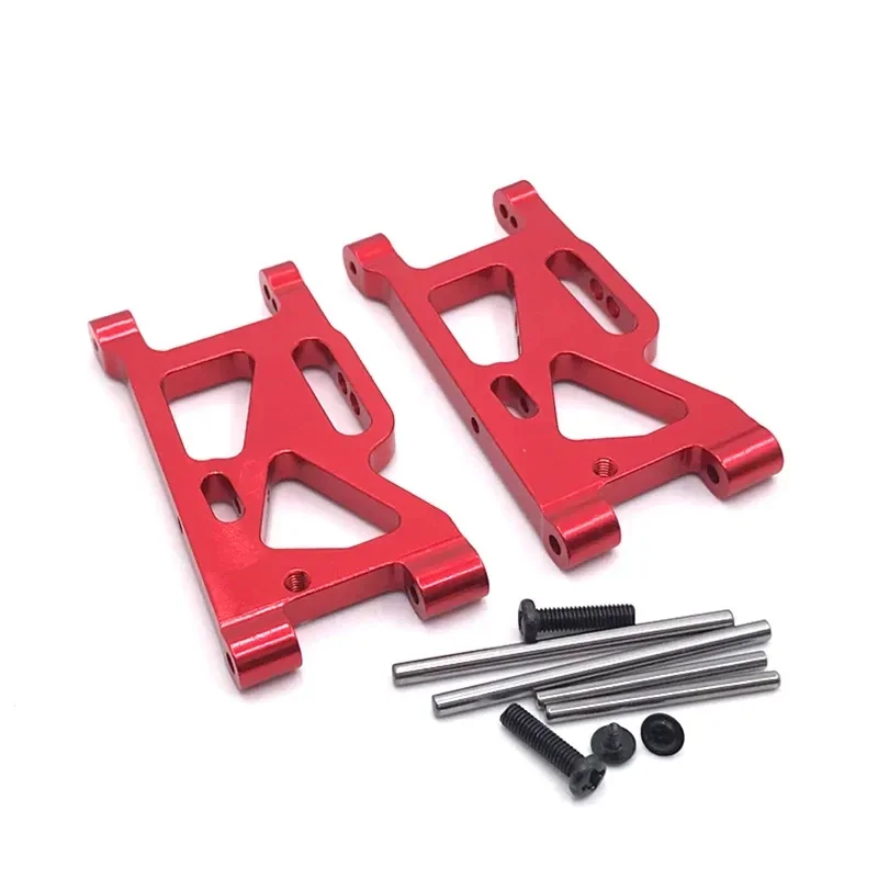 Wltoys-braço de balanço traseiro de metal para carro RC, 144010, 144001, 02, 124016-17-18, 124019