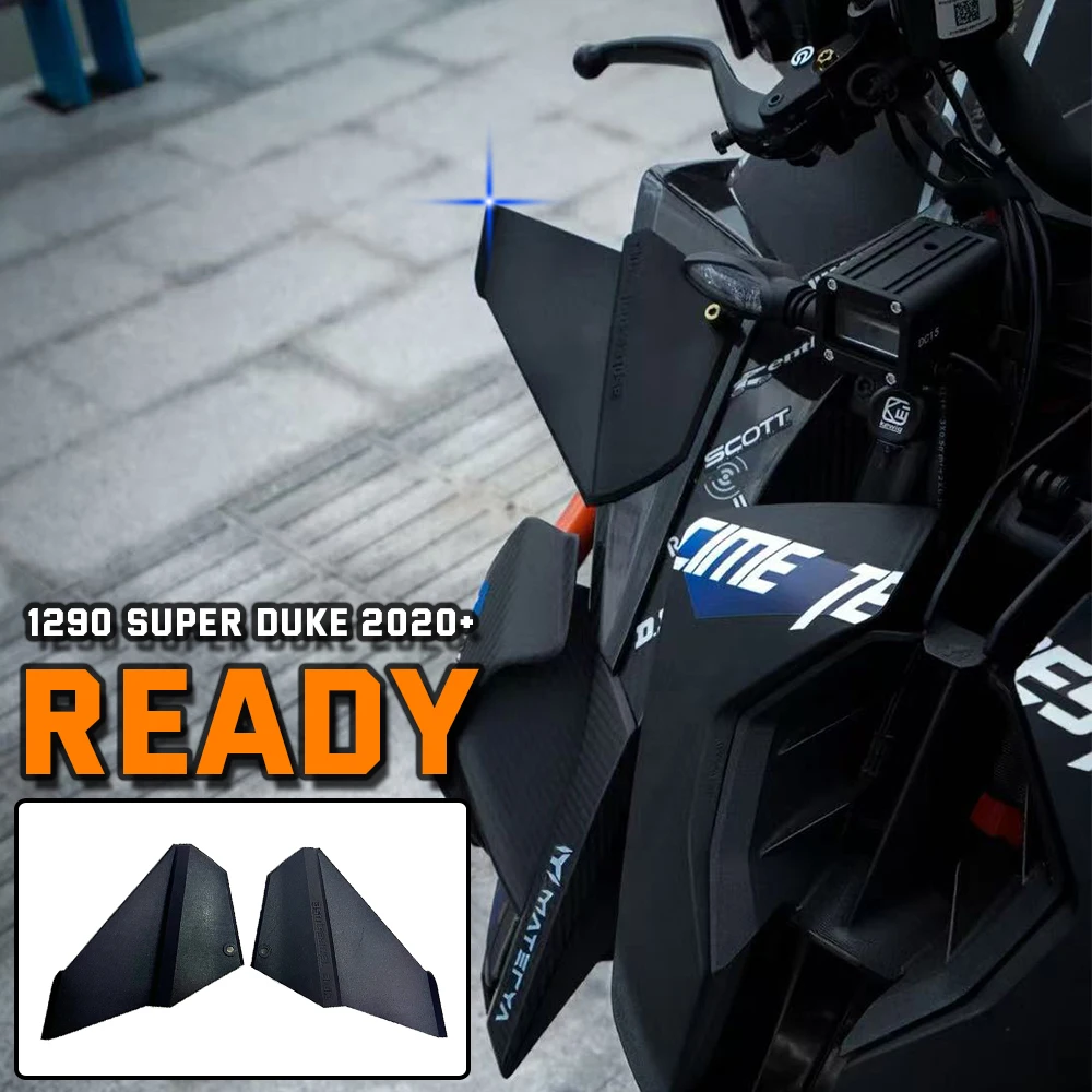 

For 1290 super duke rr/r/evo Wind Wing Aerodynamics Fairing Winglets 2020-2024 GP WING Motorcycle Front Spoiler Lower spoiler