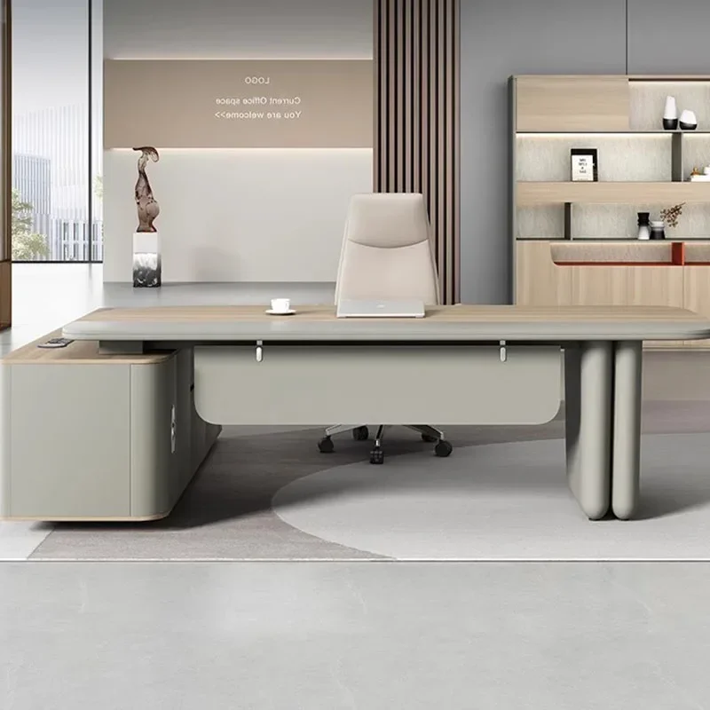 

Modern Executive Writing Desk Lap Office Work Student Desk Workbench Makeup Stand Up Mesa Para Computador Home Office Furniture