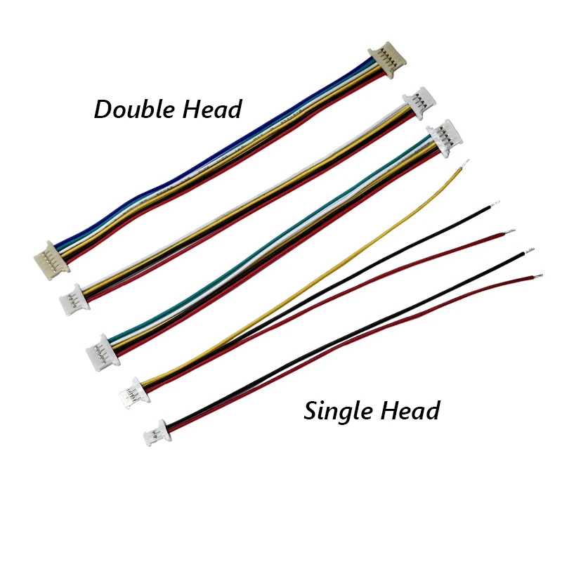 10 قطعة 51146 1.25 مللي متر رقيقة جدا محطة سلك كابل واحد مزدوج رئيس 15 سنتيمتر A1254 موليكس سمد أفقي المقبس 2p 3p 4p 5p 6p #3