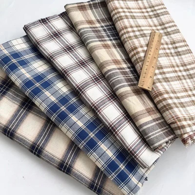 

Soft 100% cotton single-sided brushed fabric for handmade DIY shirts and pajamas cotton fleece fabric