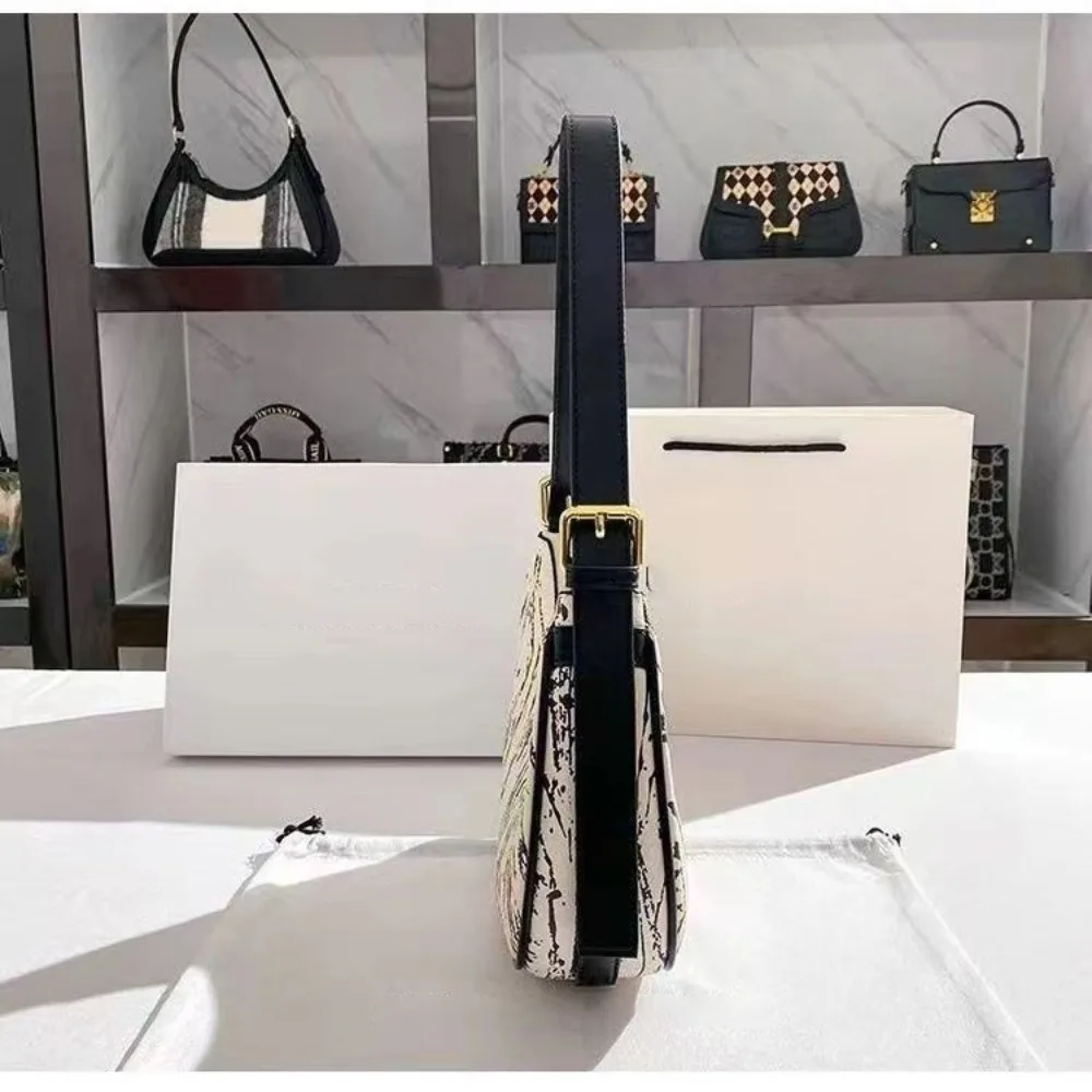 Fashion Niche Design Handbag High-end Bag Women 2024 New Trendy Shoulder Bag Underarm Phone Bag Wallet